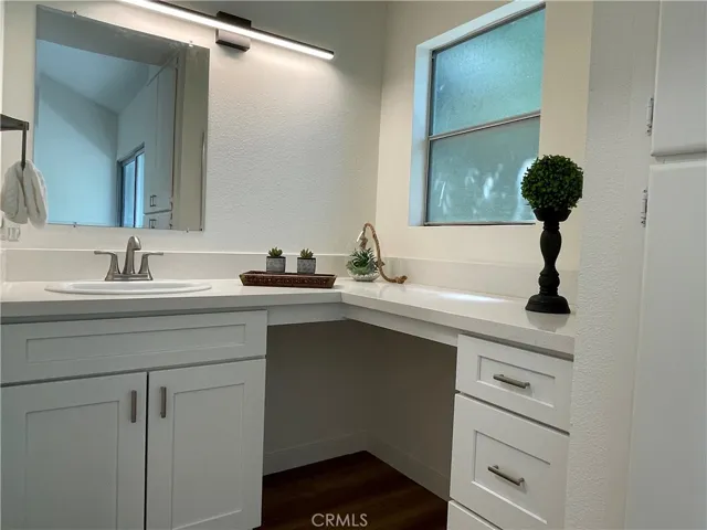Primary suite vanity area