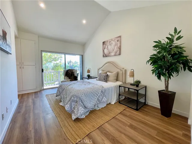 Primary suite with private balcony