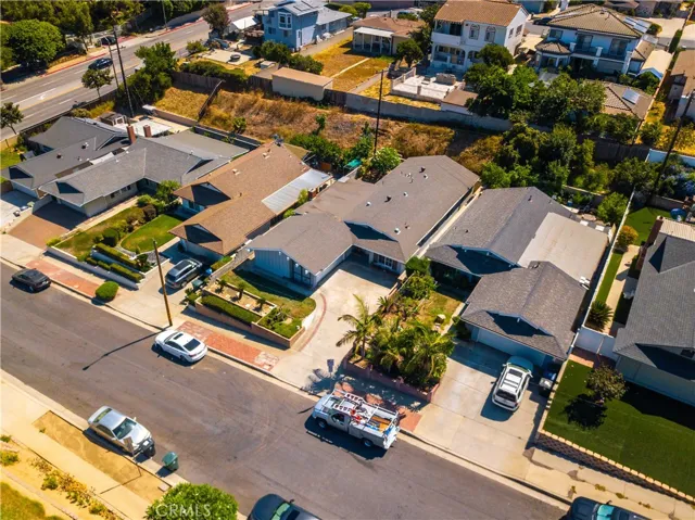 Surrounded by single family homes