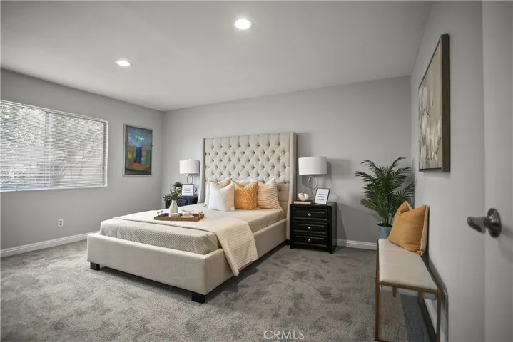 Master Suite Overlooks Beautiful Plumeria Tree in Backyard