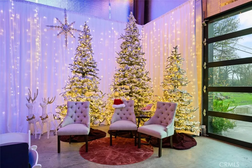 event room at holiday decor