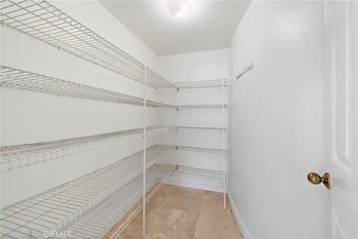 Very generous walk-in pantry