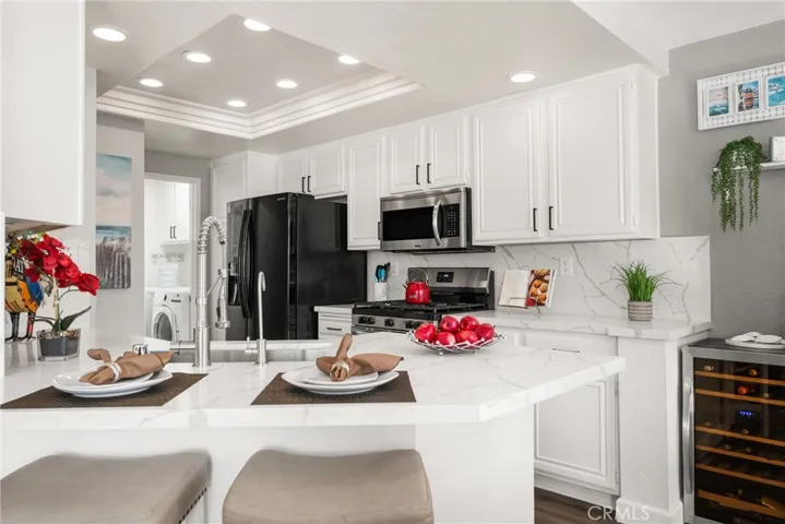 The reimagined bar area creates the perfect spot for casual dining!