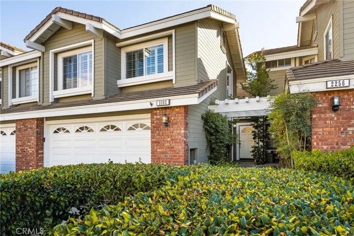 Beautiful greenery surrounding the home.