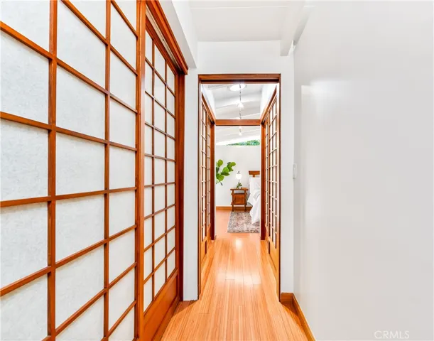 Stylish Shoji closet hallway