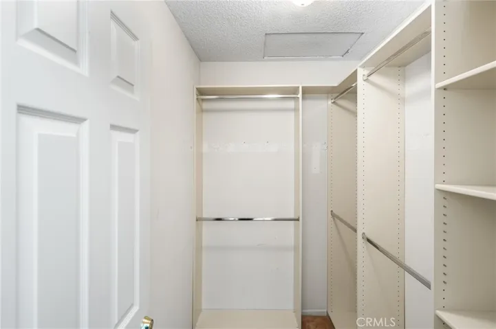 Interior of One Walk-In Closet
