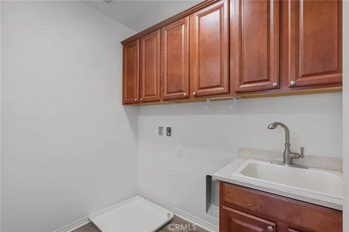 upstairs laundry room