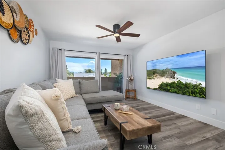 Slider off living room