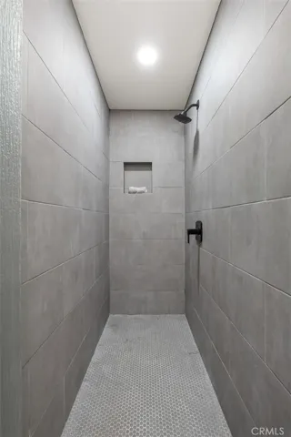 Huge walk in primary shower