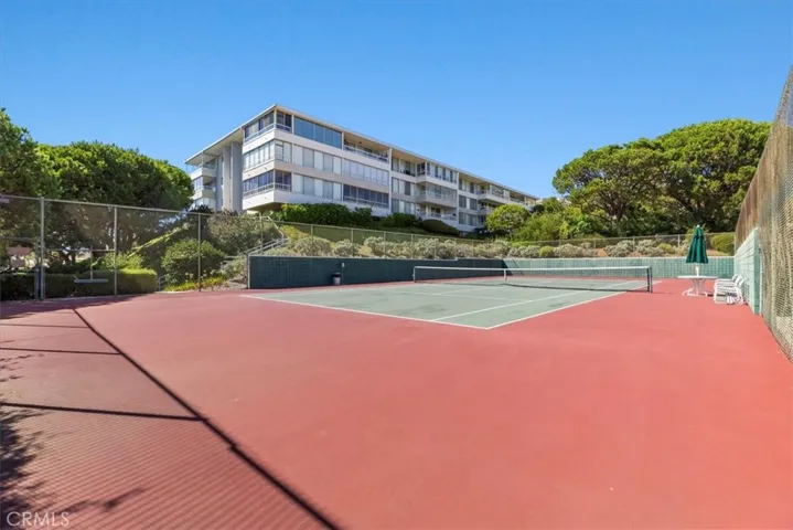 Two tennis courts