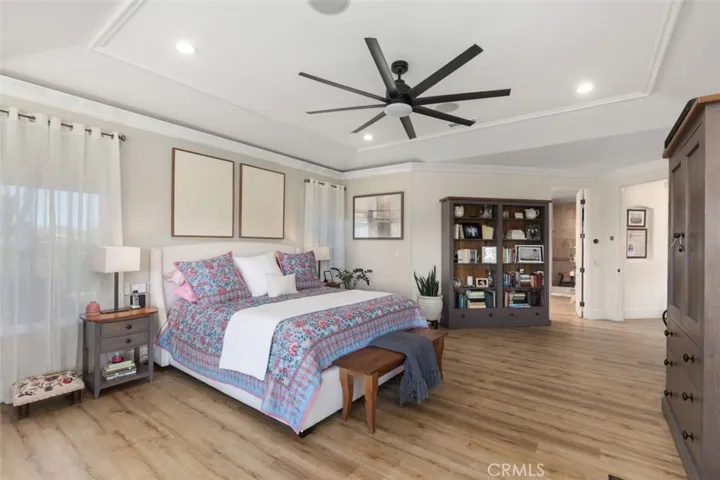 Main master bedroom area.