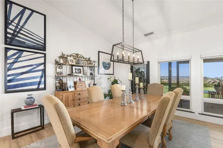 Dining room attached to front room.