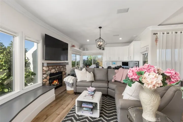 Master retreat with 360 degree views.