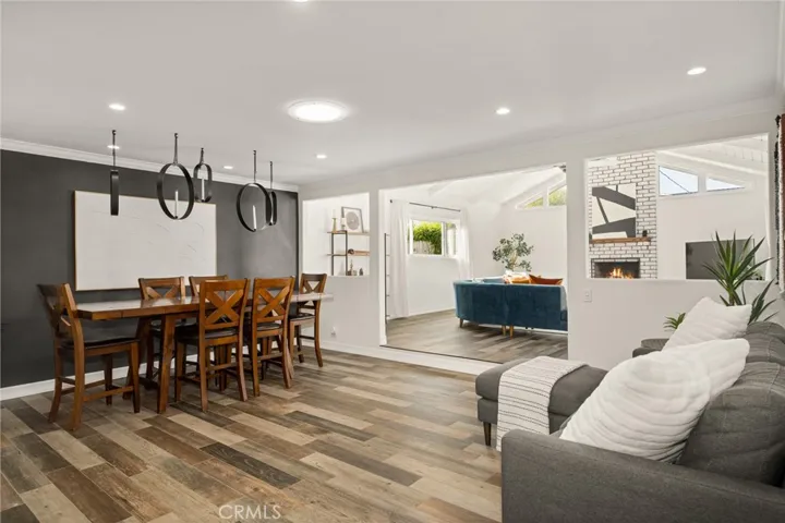 Great room including dining, family and living room