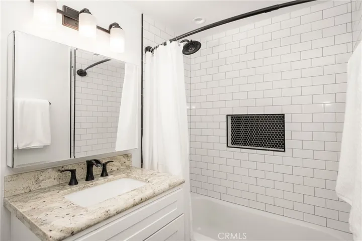 Remodeled guest bath