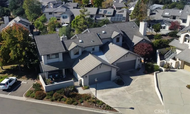 Aerial of Building - 282 Tempus is on right