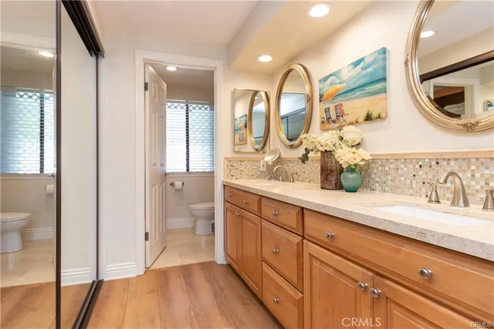 Master bath and dressing area
