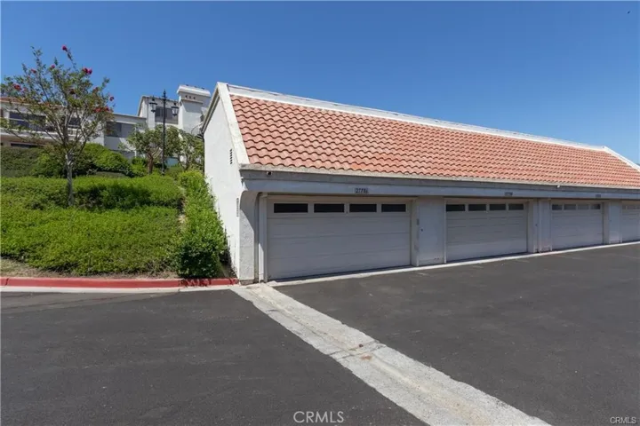 Garage straight across from the unit