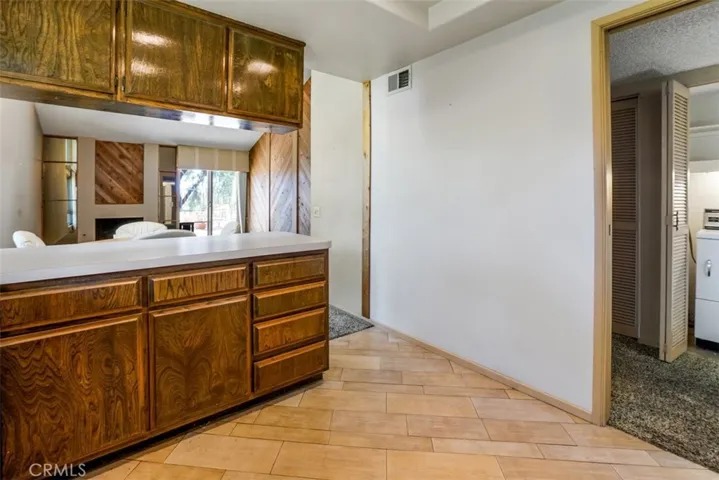 Cabinetry for all of your dishes and cookware. Large counterspace for entertaining.
