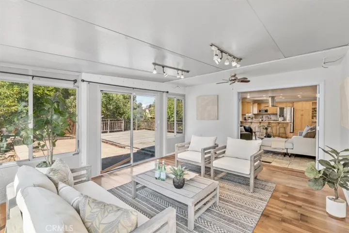 Sunroom w/ access to backyard.