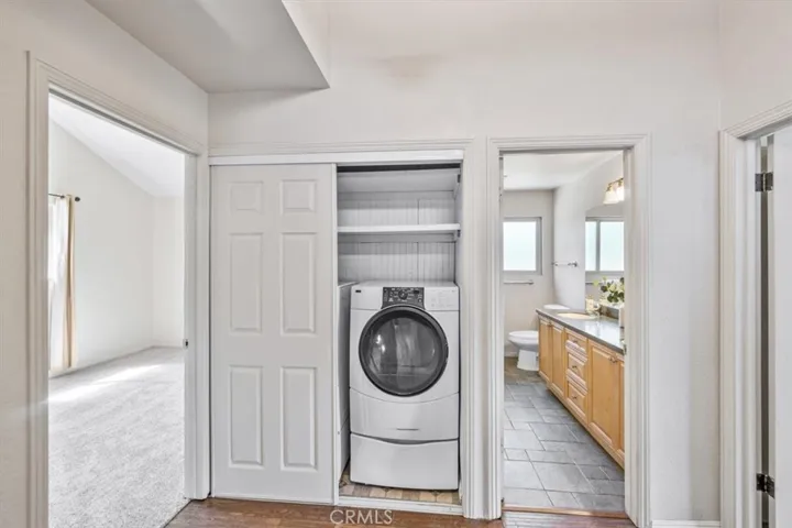 Upstairs laundry