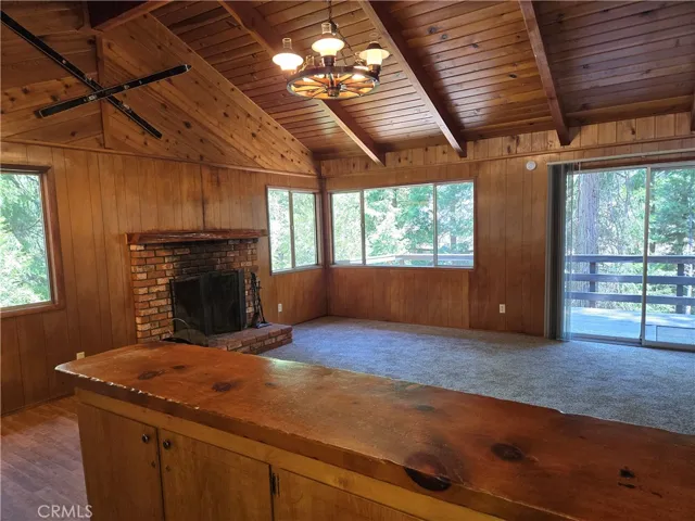 Living room from kitchen