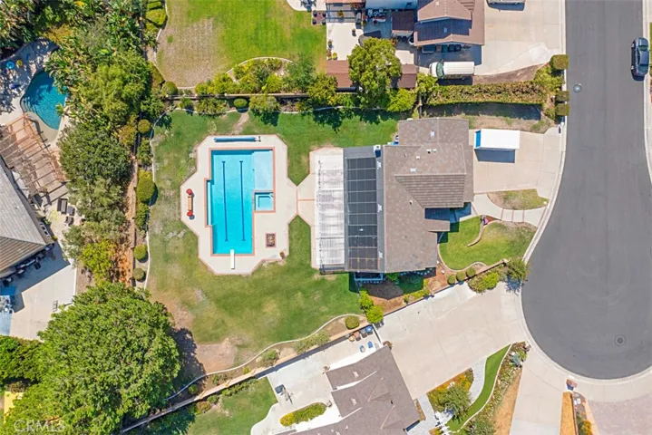 Aerial View of home