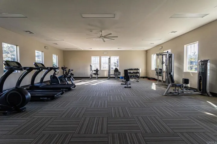 Clubhouse recreation area