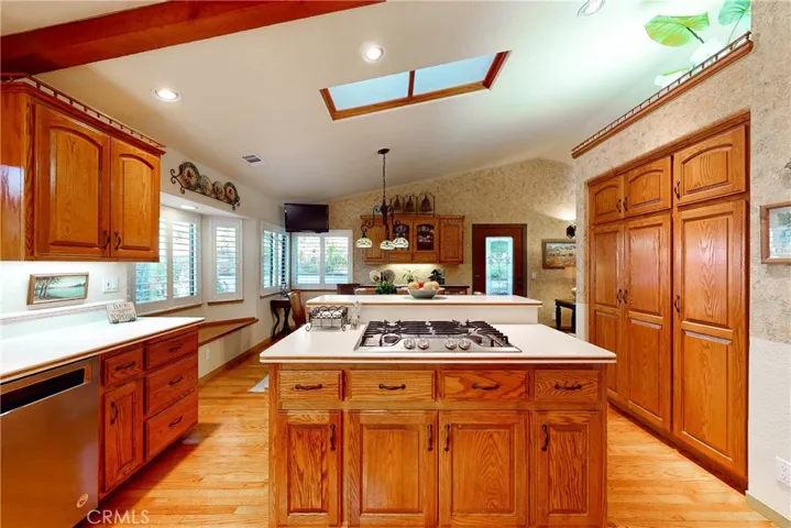 Kitchen of main home