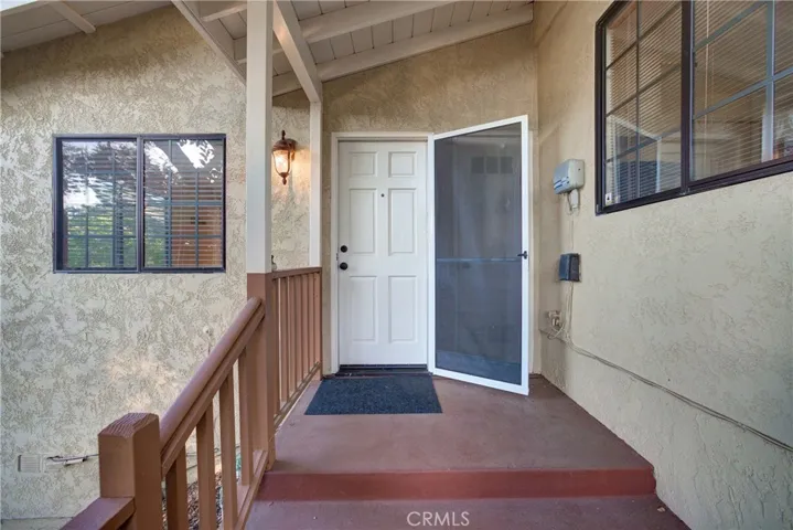 Attached Studio entrance