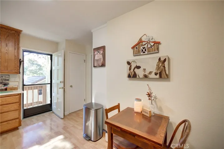dining in detached guest house
