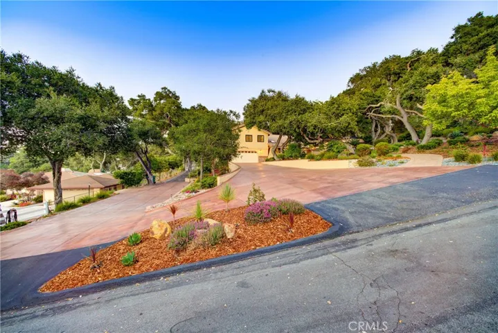 driveway of main home