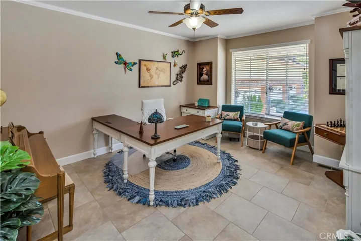 Family room (currently doubles as second office)