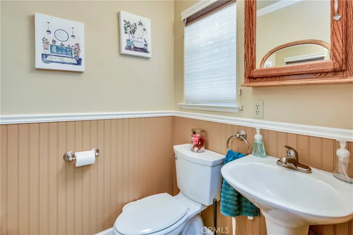 Downstairs half bath