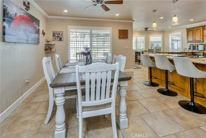 Dining area