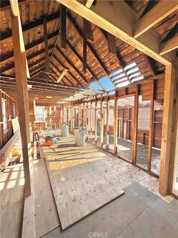 House Stripped to Studs