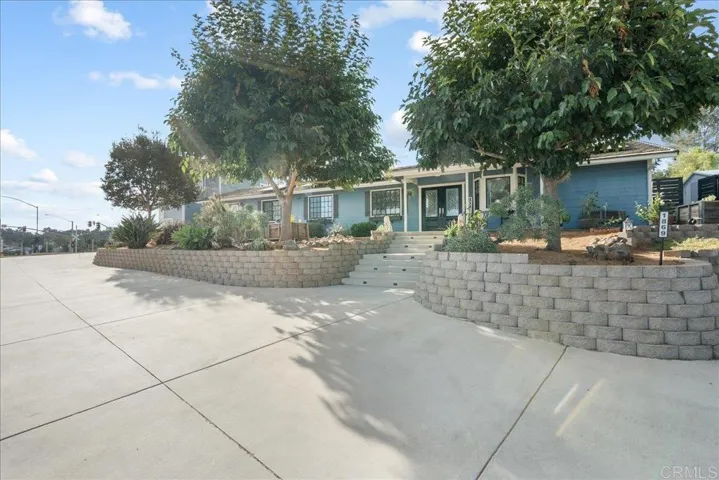 Huge Circular Driveway with room for many cars, RVs, work trucks and toys.