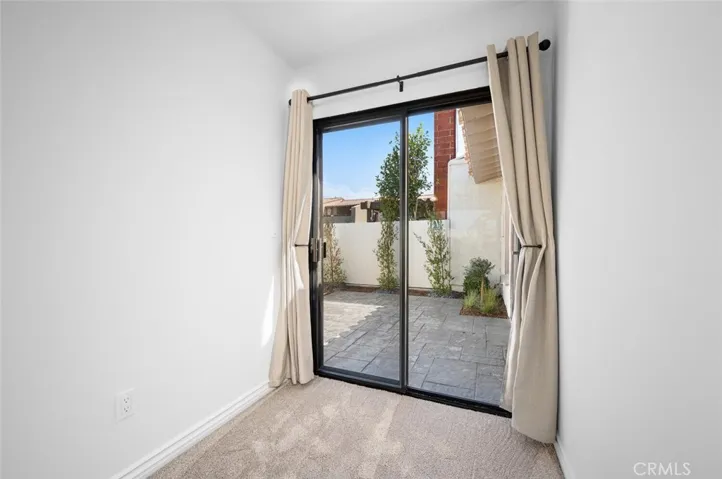 Door to rear patio