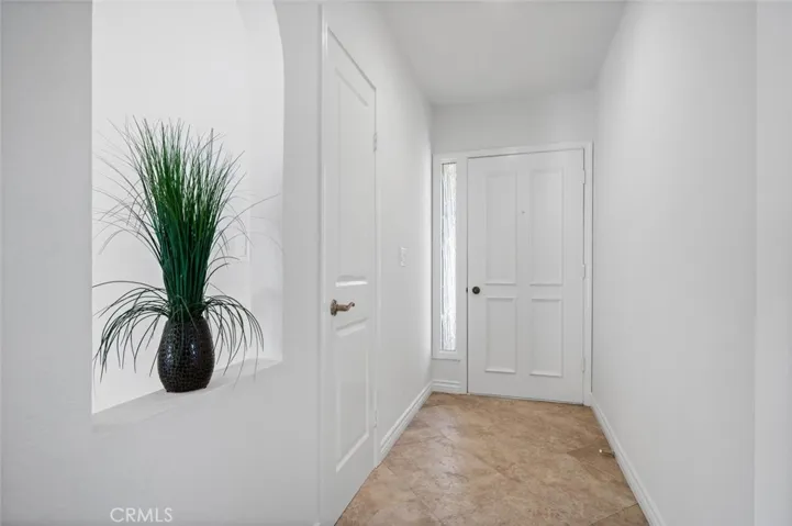 Entry with coat closet