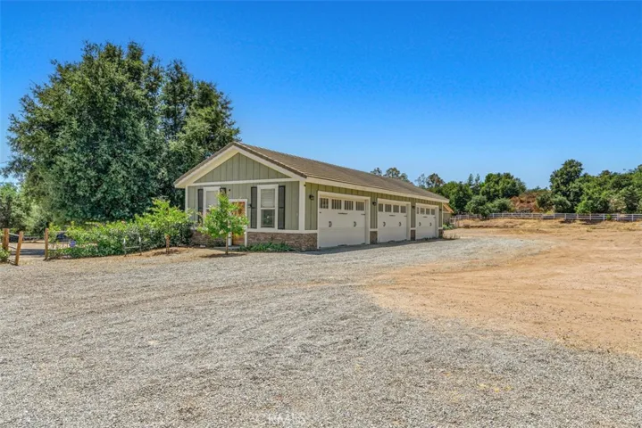 Detached Five-Car Garage Plus Office Area