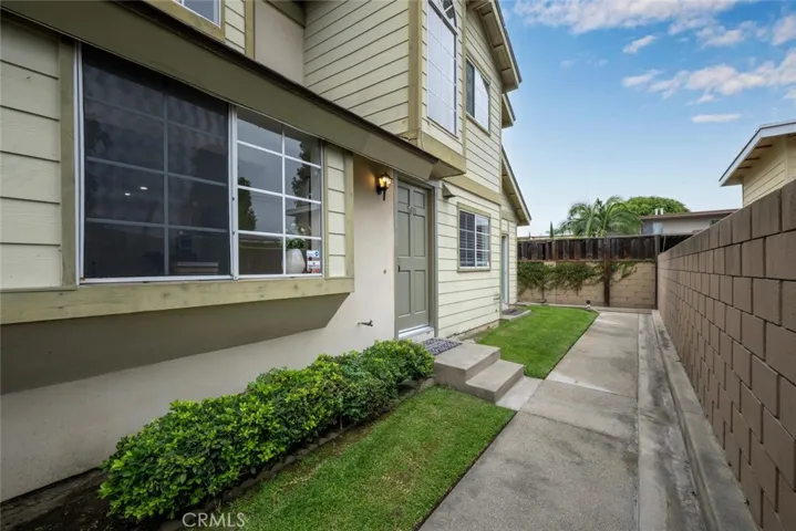 Pathway to your new home.