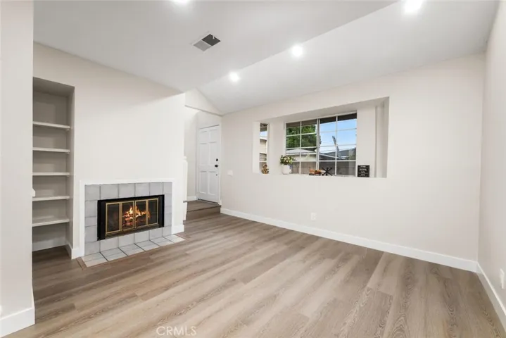 Fireplace for cozy winter nights.