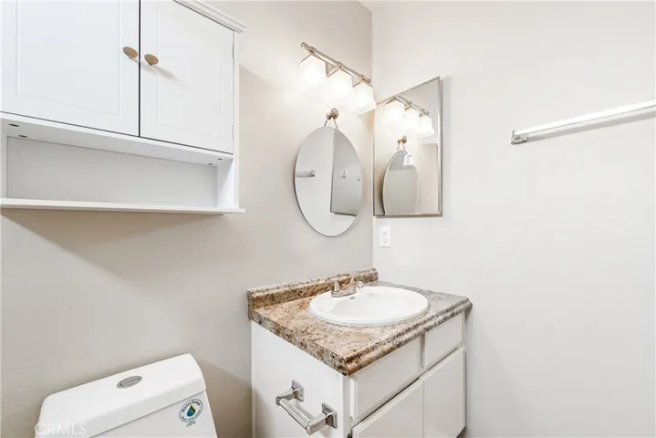 Hallway bathroom