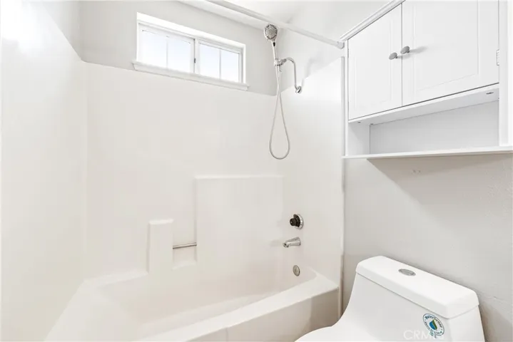 Shower in bathtub