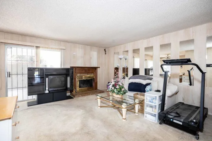 Step out onto your covered patio.
