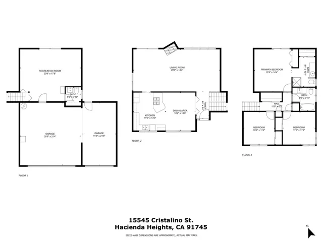 15545 Cristalino Street, Hacienda Heights, California 91745