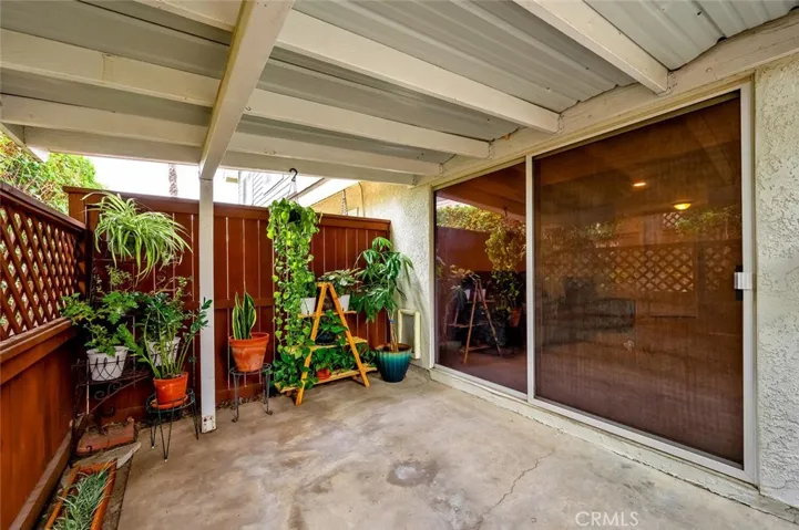 Private Rear Patio