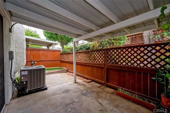 Private Rear Patio