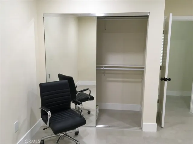 Bedroom #2 closet view