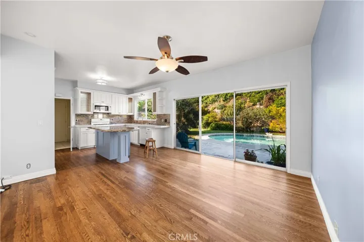 Dining area/family room